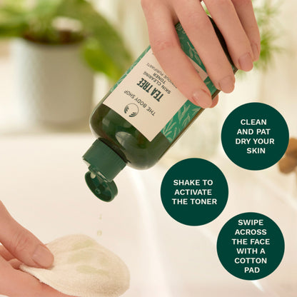 The Body Shop Tea Tree Mattifying Toner 60ml Removes Oil & Impurities Purifies & Mattifies Oily Skin