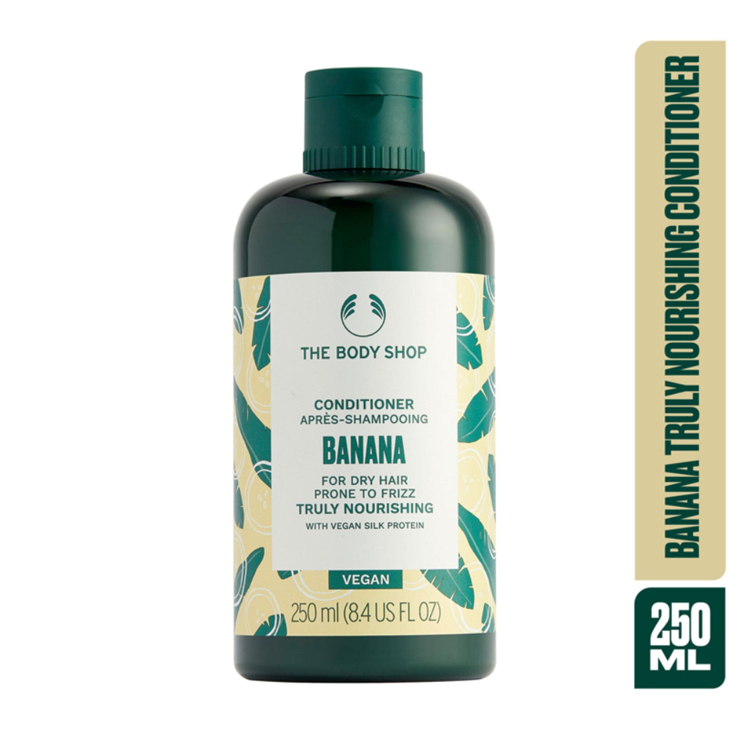 The Body Shop Banana Nourishing Conditioner, Smooths Frizz & Repairs Hair