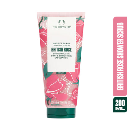 The Body Shop British Rose Shower Scrub