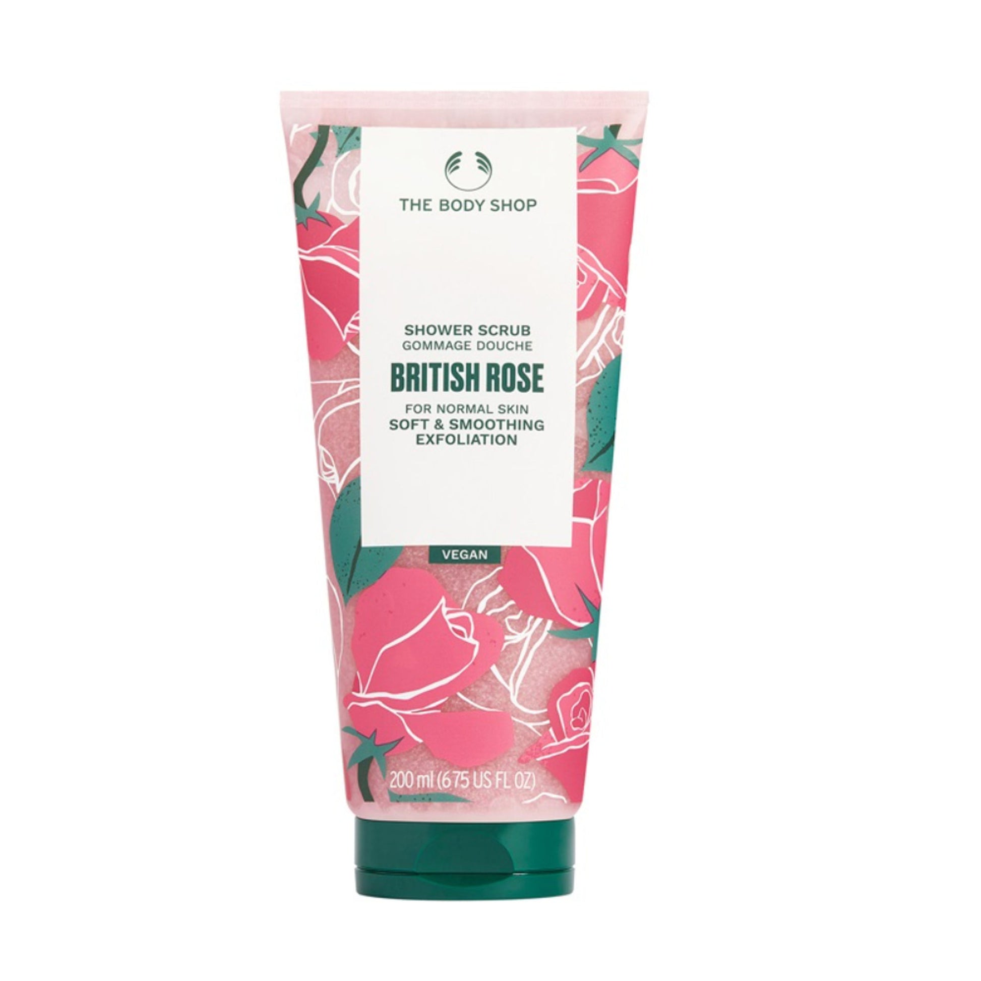The Body Shop British Rose Shower Scrub
