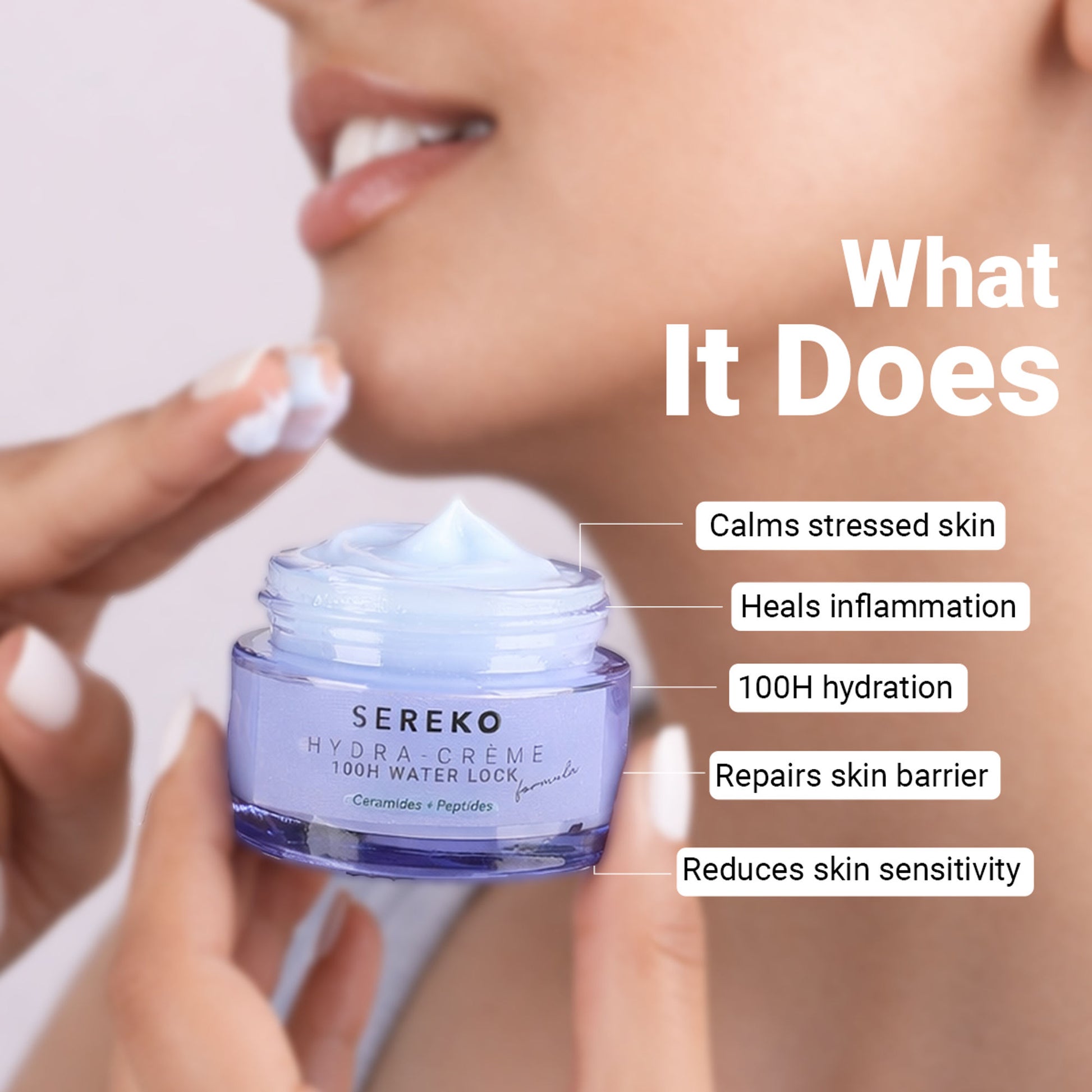 Sereko Hydra Crème 100H Water Lock Calming Moisturizer