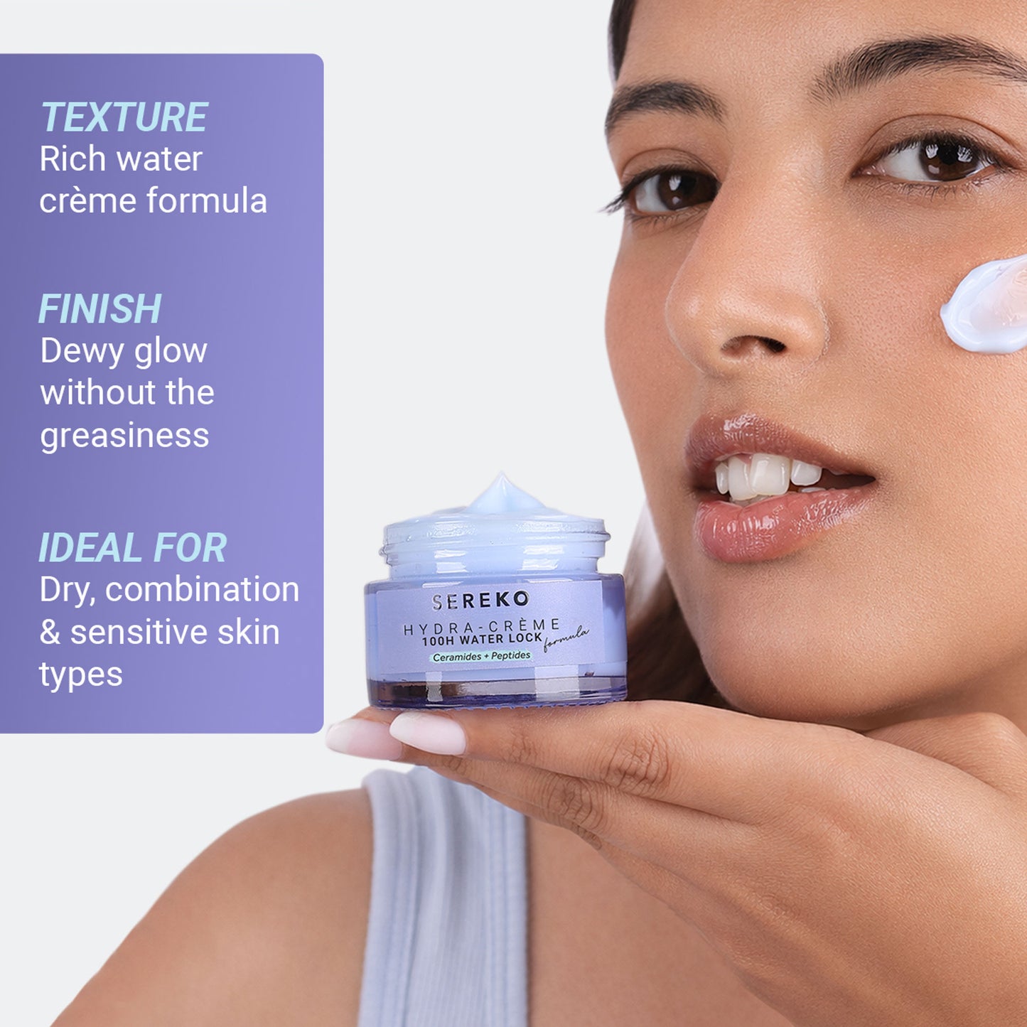 Sereko Hydra Crème 100H Water Lock Calming Moisturizer