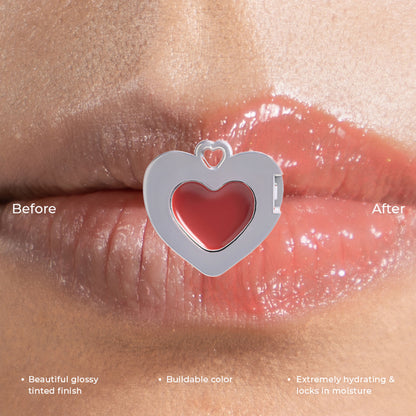 Praush Beauty Love Crush Tinted Lip Balm - Petal Pop