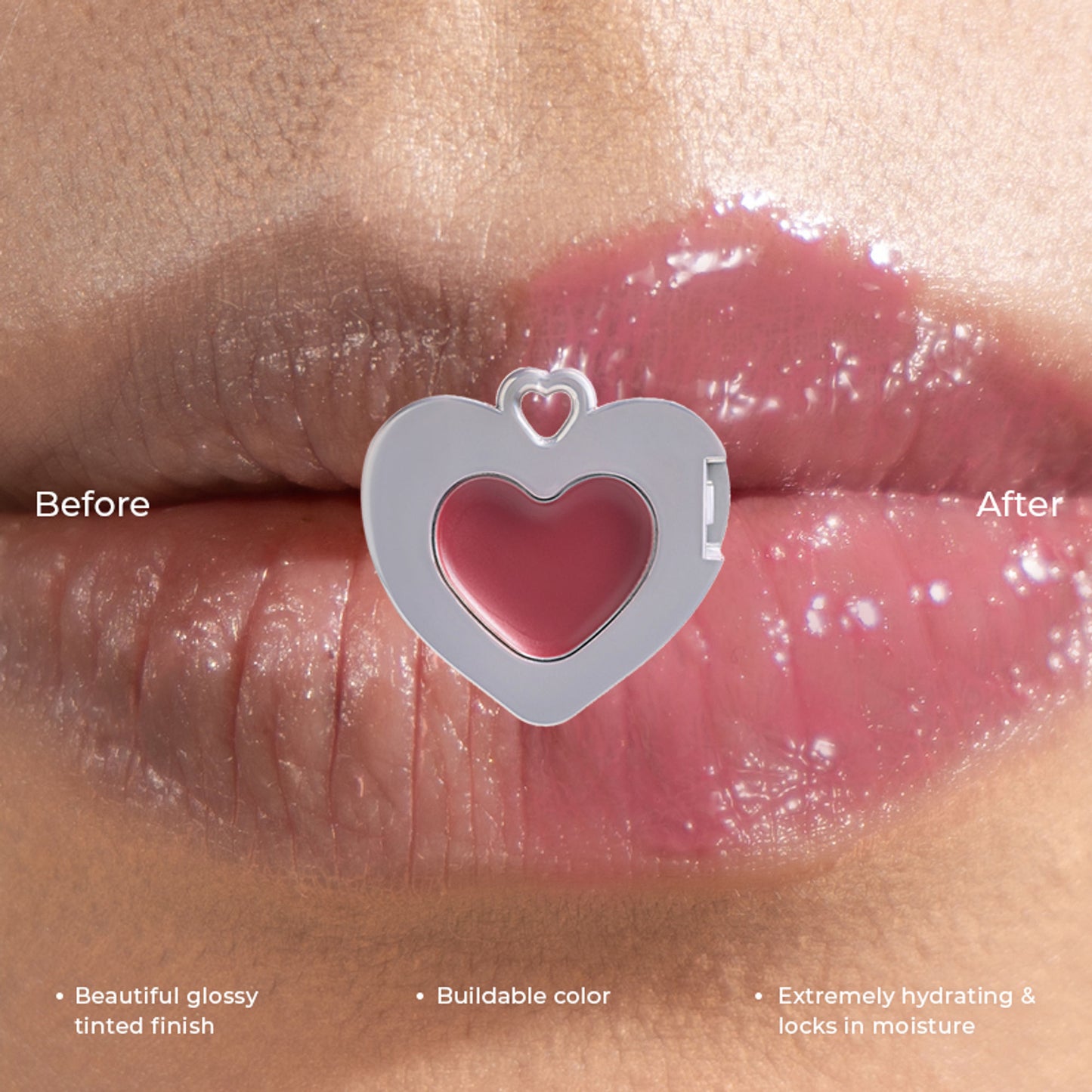 Praush Beauty Love Crush Tinted Lip Balm - Mauve Muse
