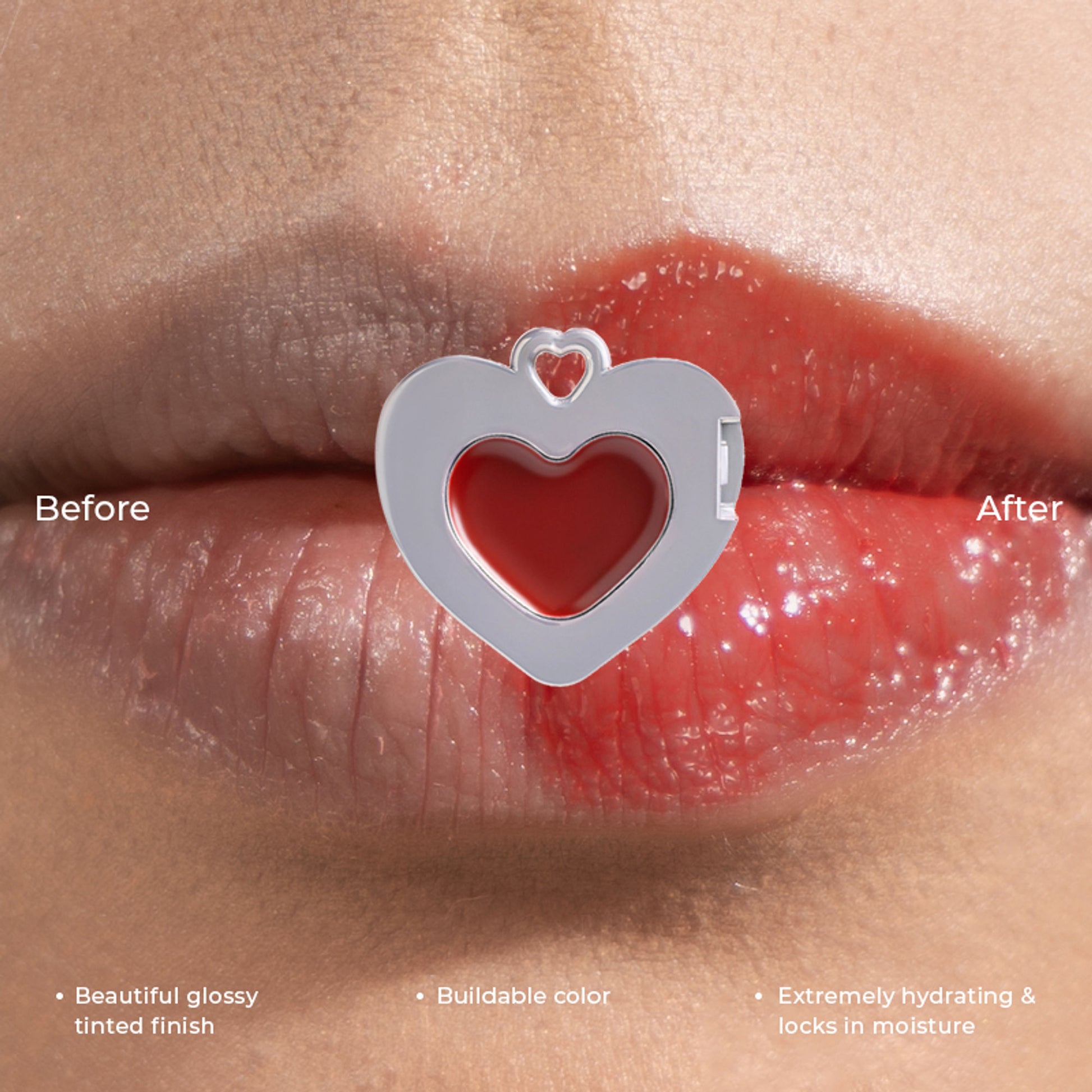 Praush Beauty Love Crush Tinted Lip Balm - Cherry Bomb
