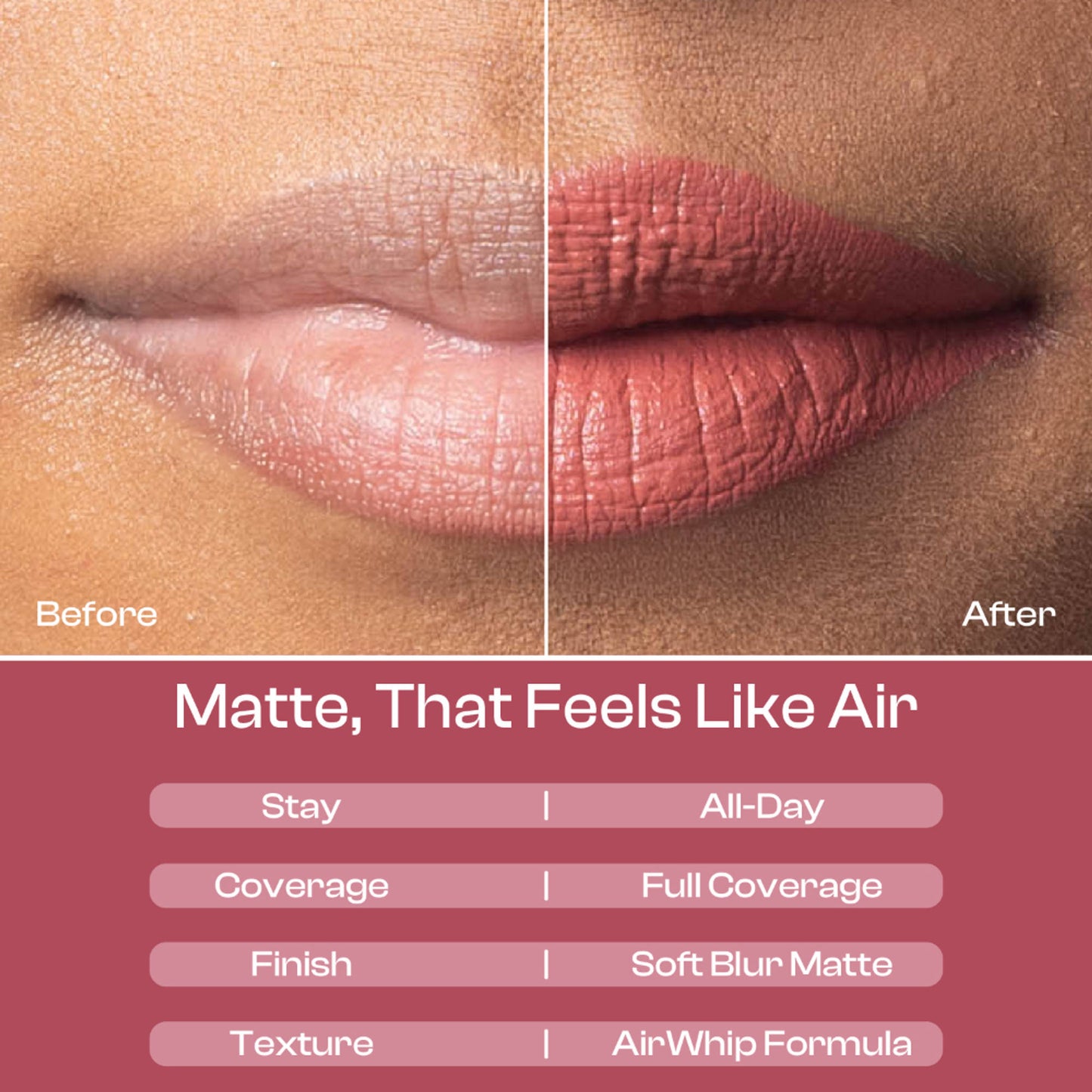 Dream Beauty Air-Matte Liquid Lipstick - Vayu