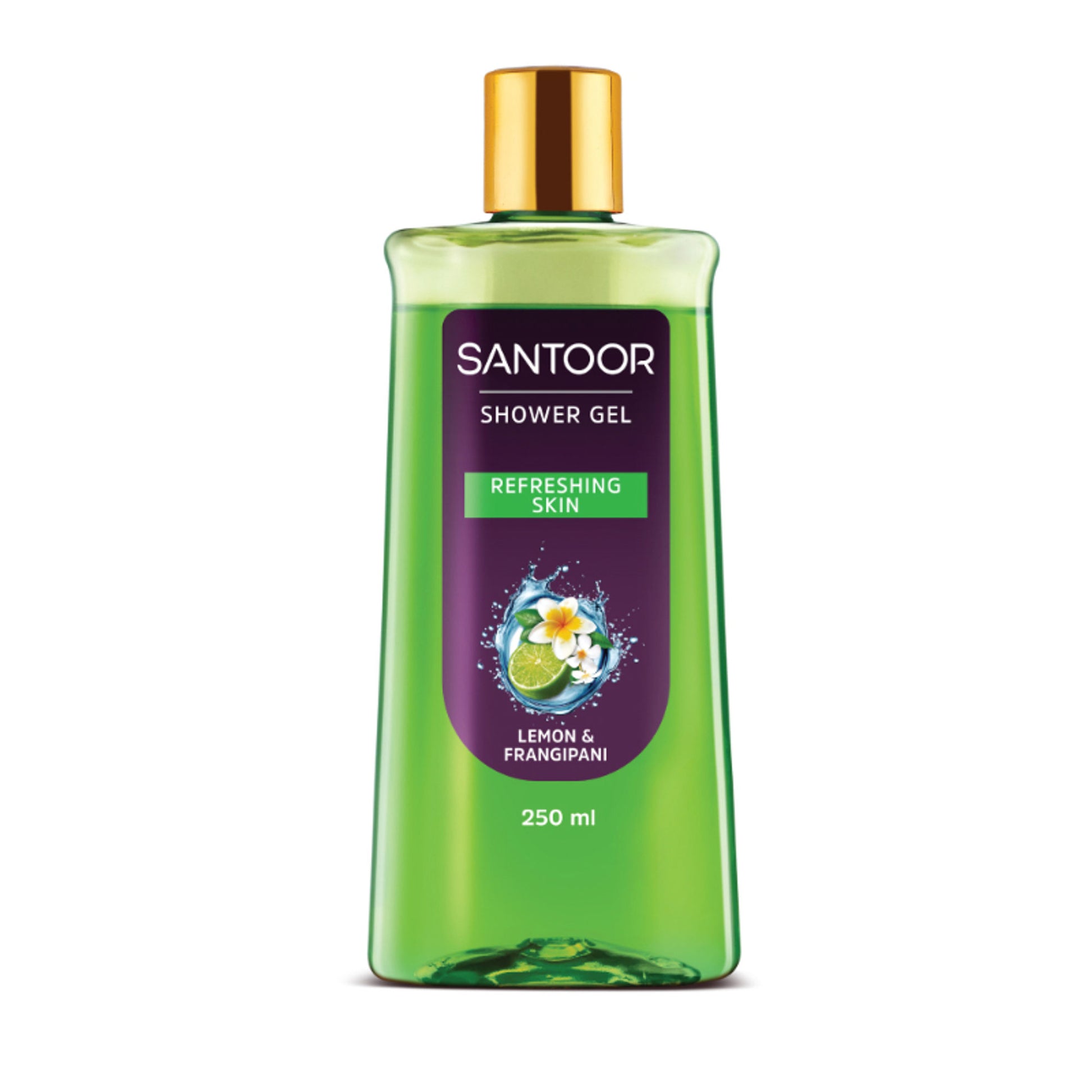 Santoor Lemon & Frangipani Shower Gel