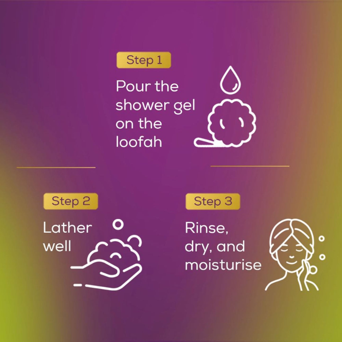 Santoor Lemon & Frangipani Shower Gel