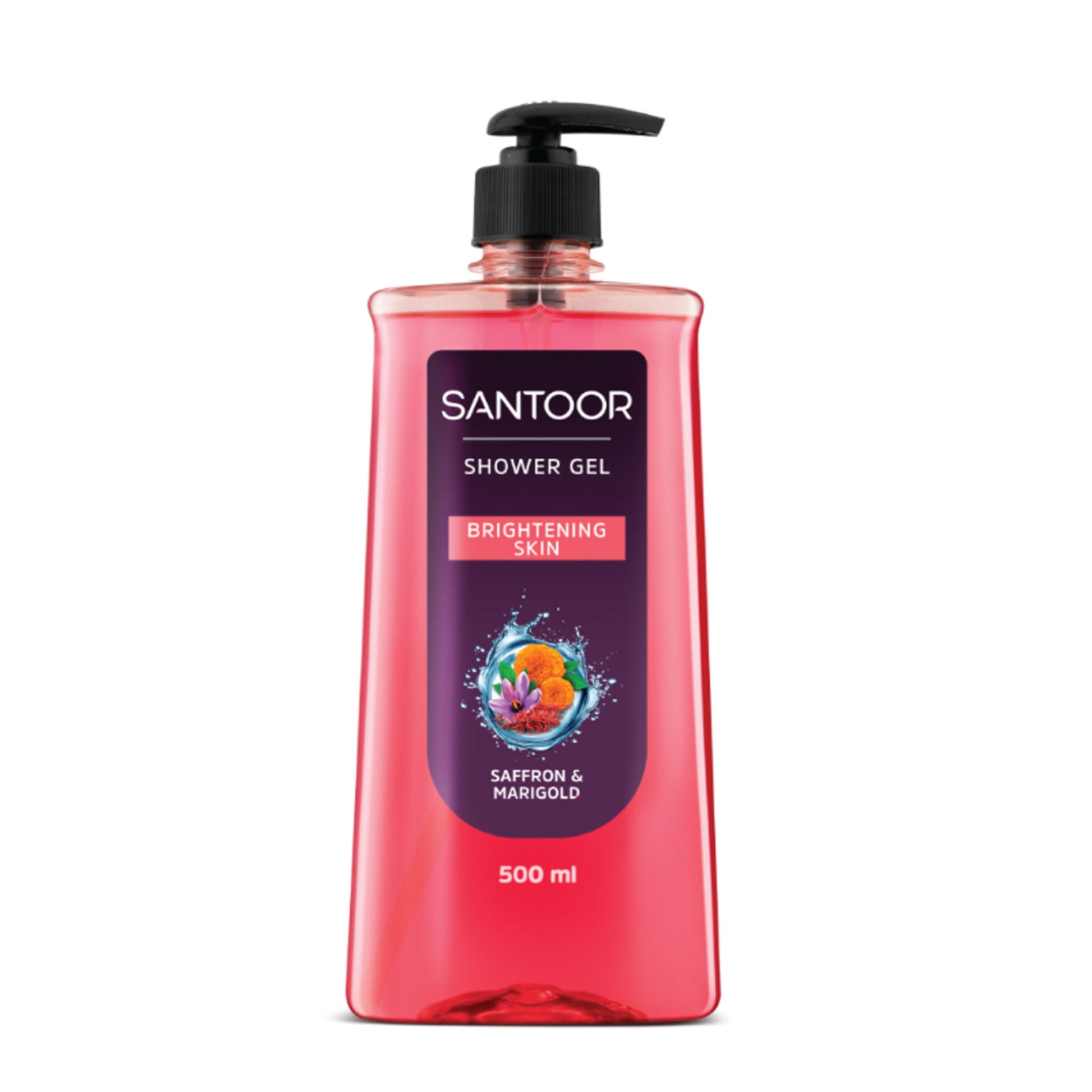 Santoor Saffron & Marigold Shower Gel