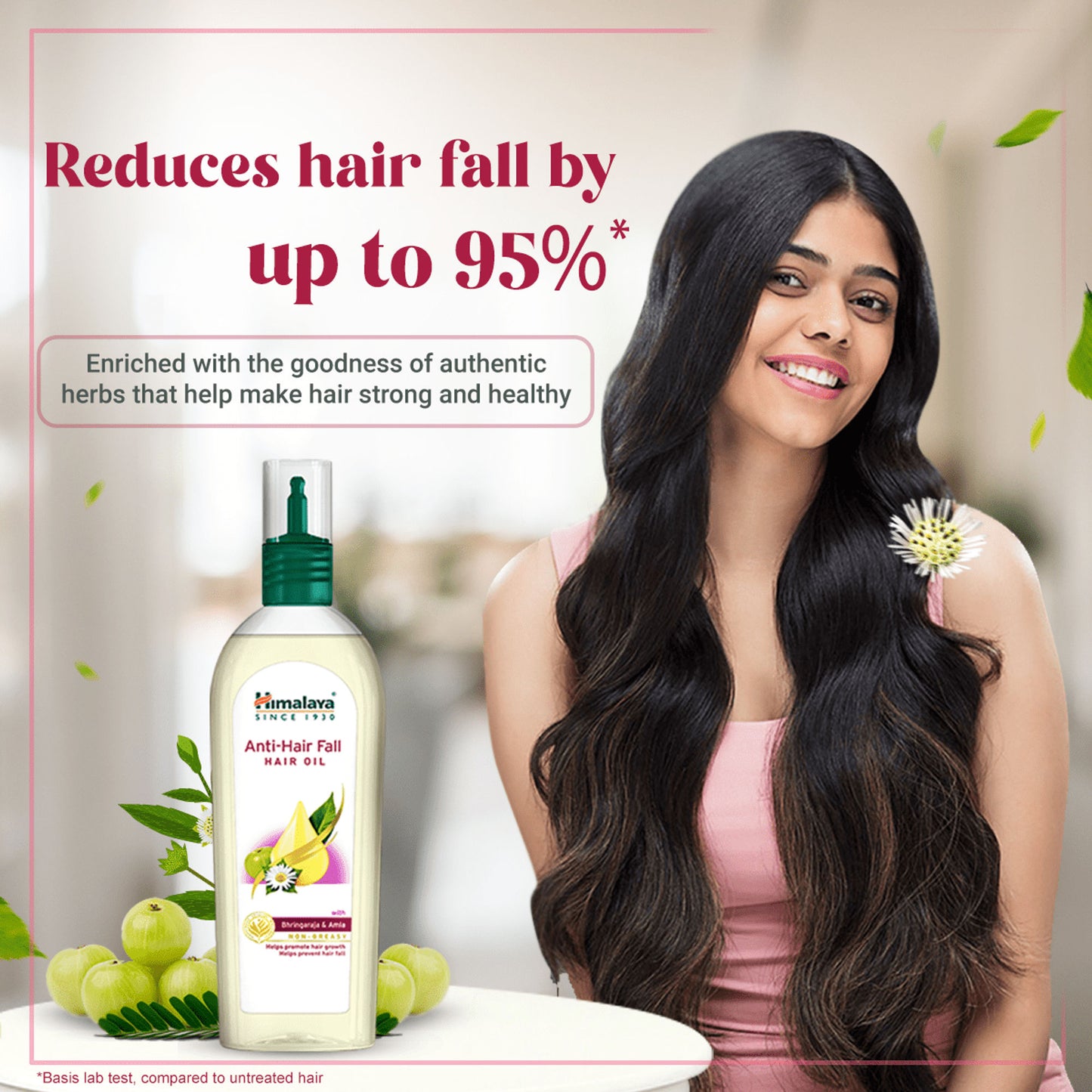 Himalaya Anti-Hair Fall Hair Oil With Bhringraja & Amla