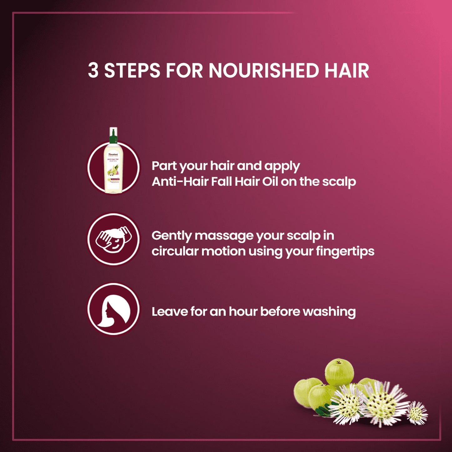 Himalaya Anti-Hair Fall Hair Oil With Bhringraja & Amla