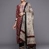 Dhiyona VA Women'sEthnic Motifs Printed Regular Kurta With Palazzos & Dupatta