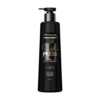 Tresemme Silk Press Sulfate Free Shampoo with Amino Peptides for Smooth & Straight Hair
