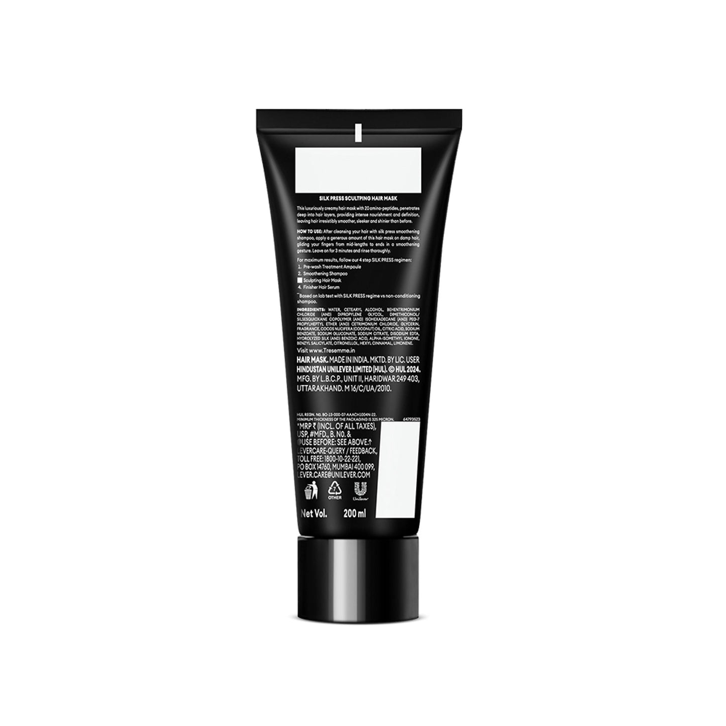 Tresemme Silk Press Mask With Amino Peptides for Smooth, Straight Hair