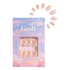 Gush Beauty Nailed It Reusable Luxury Press On Nails (Round Shape) - Celestial Gold