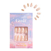 Gush Beauty Nailed It Reusable Luxury Press On Nails (Round Shape) - Starlight Swirl