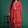 Indyancart IE Ethnic Motifs Printed Kurta with Trousers & Dupatta