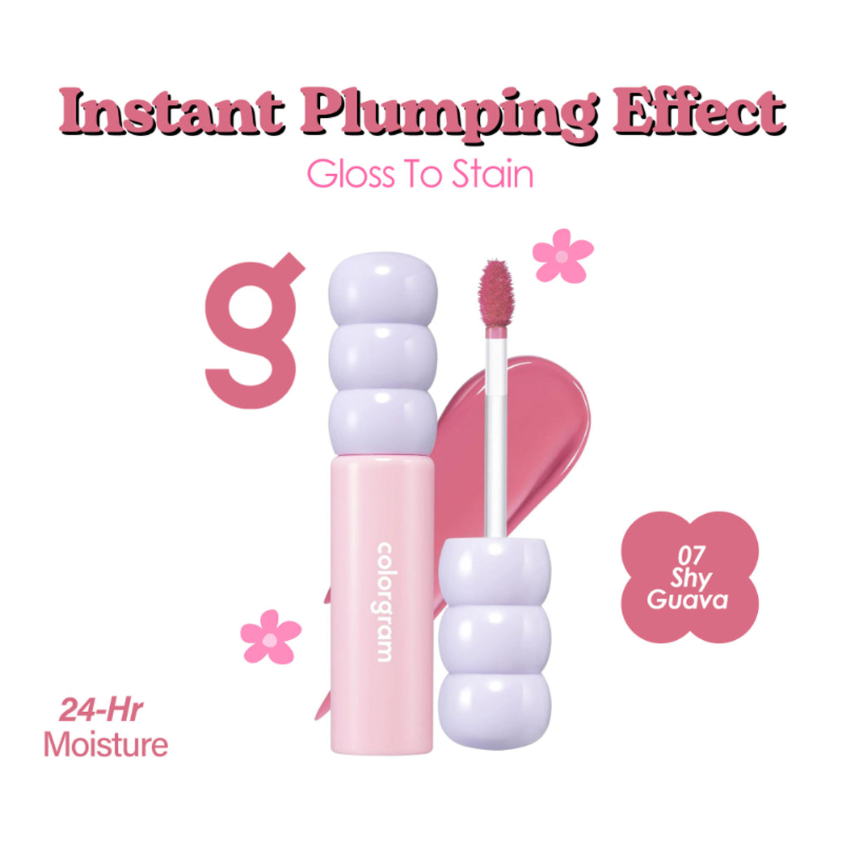 COLORGRAM Fruity Glass Tint - 07 Shy Guava