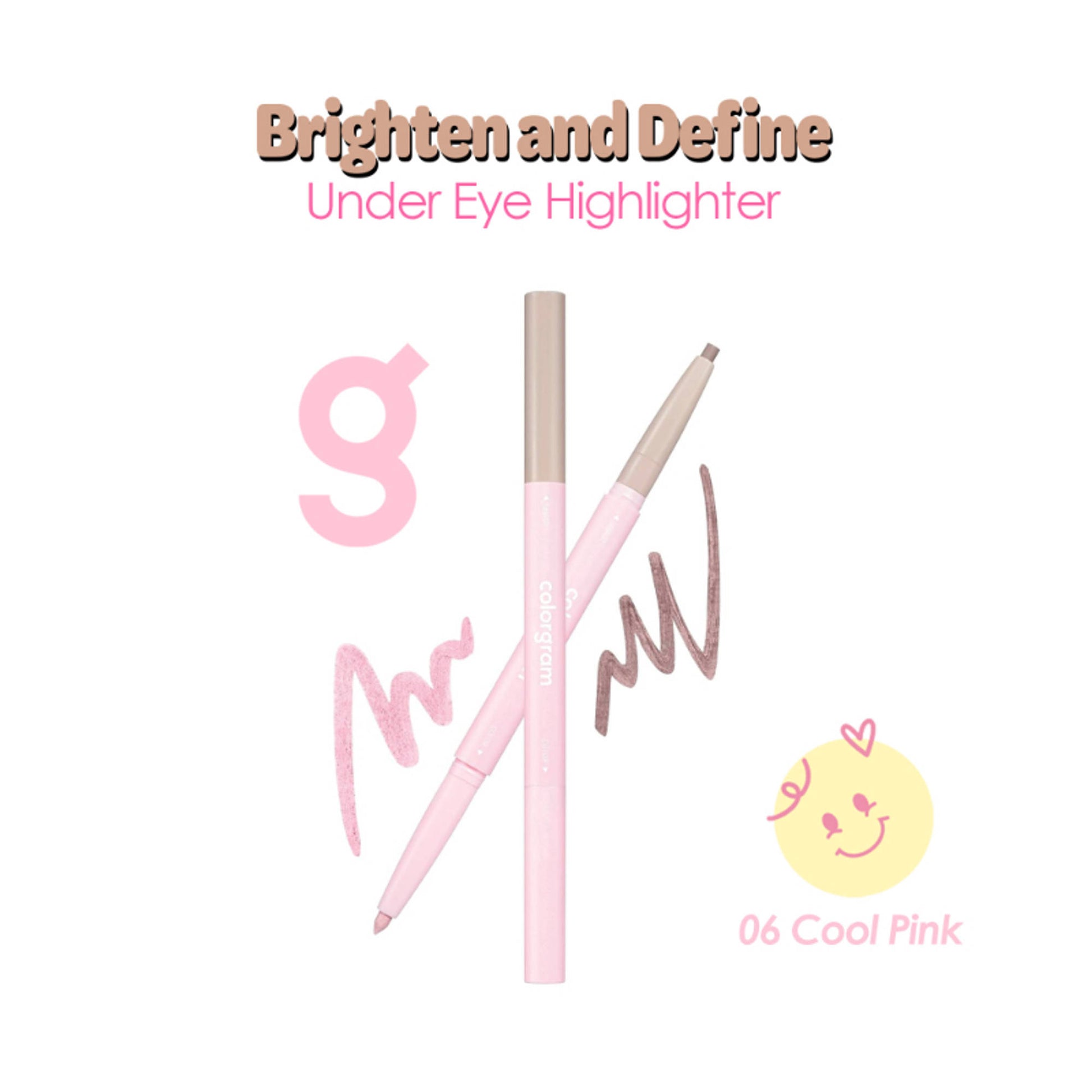 COLORGRAM All In One Aegyo-Sal Maker - 06 Cool Pink