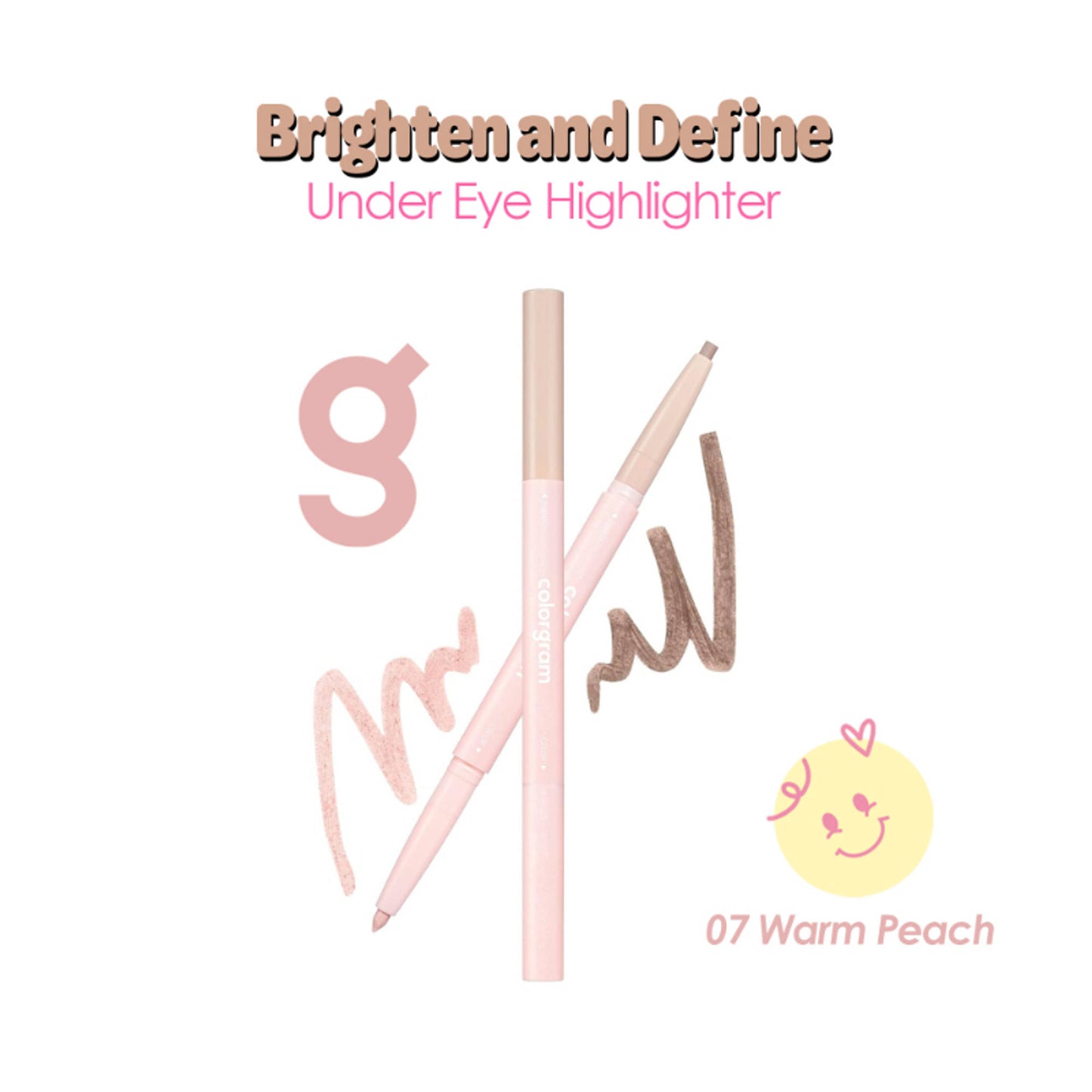 COLORGRAM All In One Aegyo-Sal Maker - 07 Warm Peach