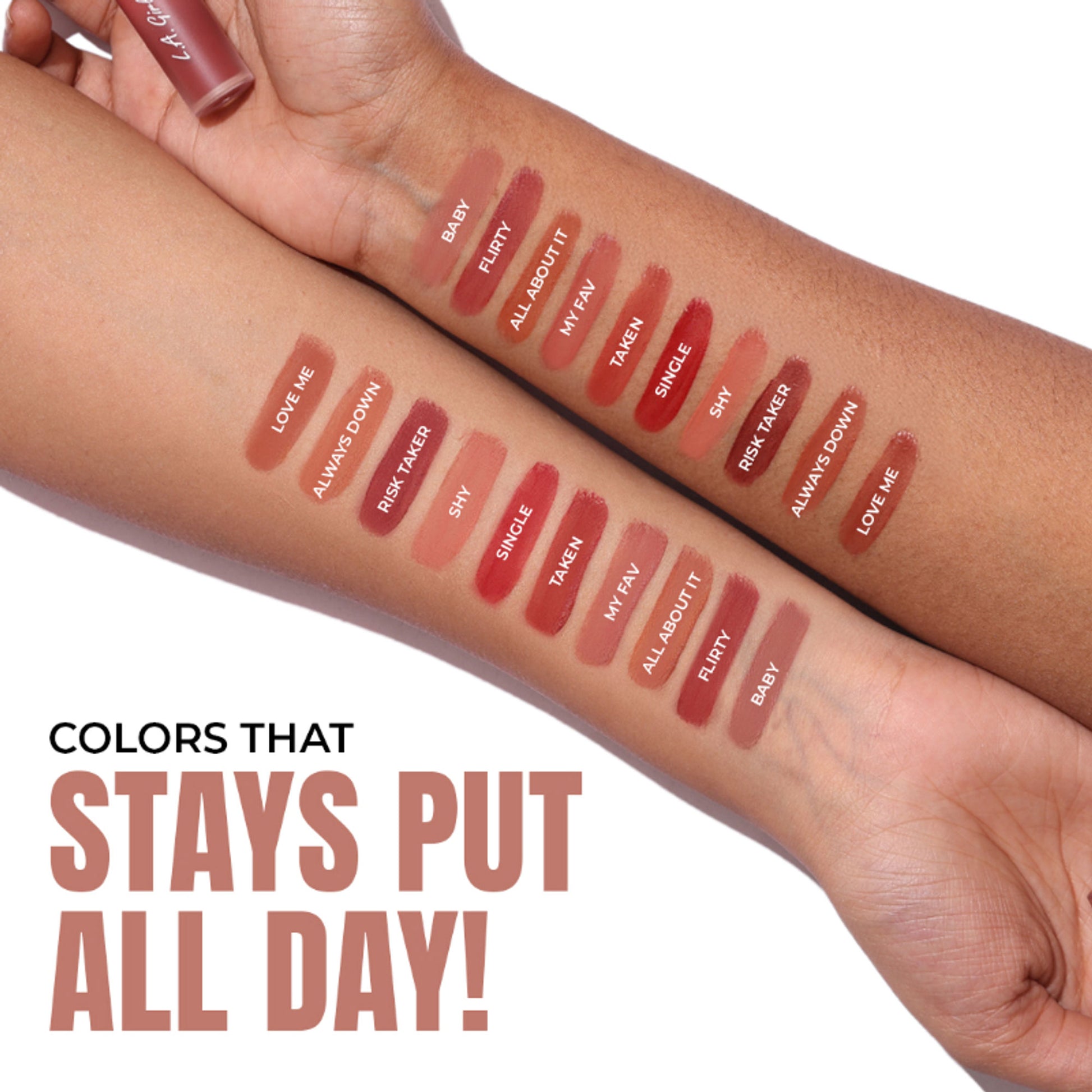 L.A. Girl Lip Haze Blurring Soft Matte Lip Color - My Fav