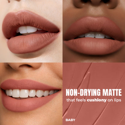 L.A. Girl Lip Haze Blurring Soft Matte Lip Color - Baby