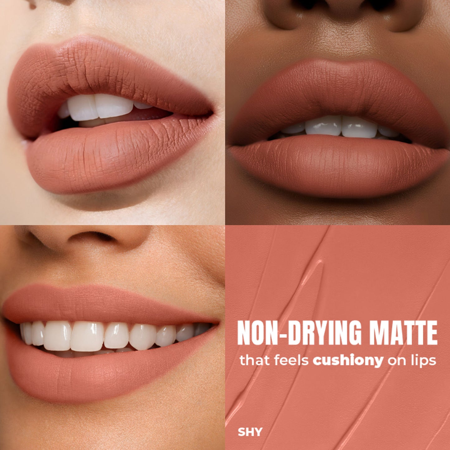 L.A. Girl Lip Haze Blurring Soft Matte Lip Color - Shy