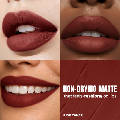 L.A. Girl Lip Haze Blurring Soft Matte Lip Color - Risk Taker