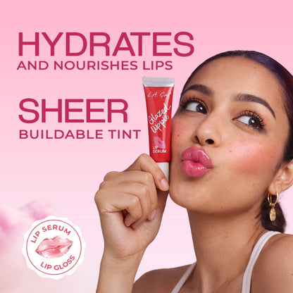 L.A. Girl On Cloud Nine Glazed Lippie Lipgloss Lip Serum - Glazed Donut