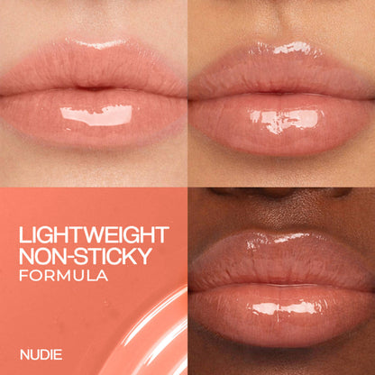 L.A. Girl On Cloud Nine Glazed Lippie Lipgloss Lip Serum - Nudie