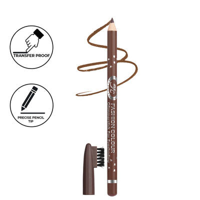 FASHION COLOUR Glimmerstick Eyebrow Pencil - EB02 Dark Brown