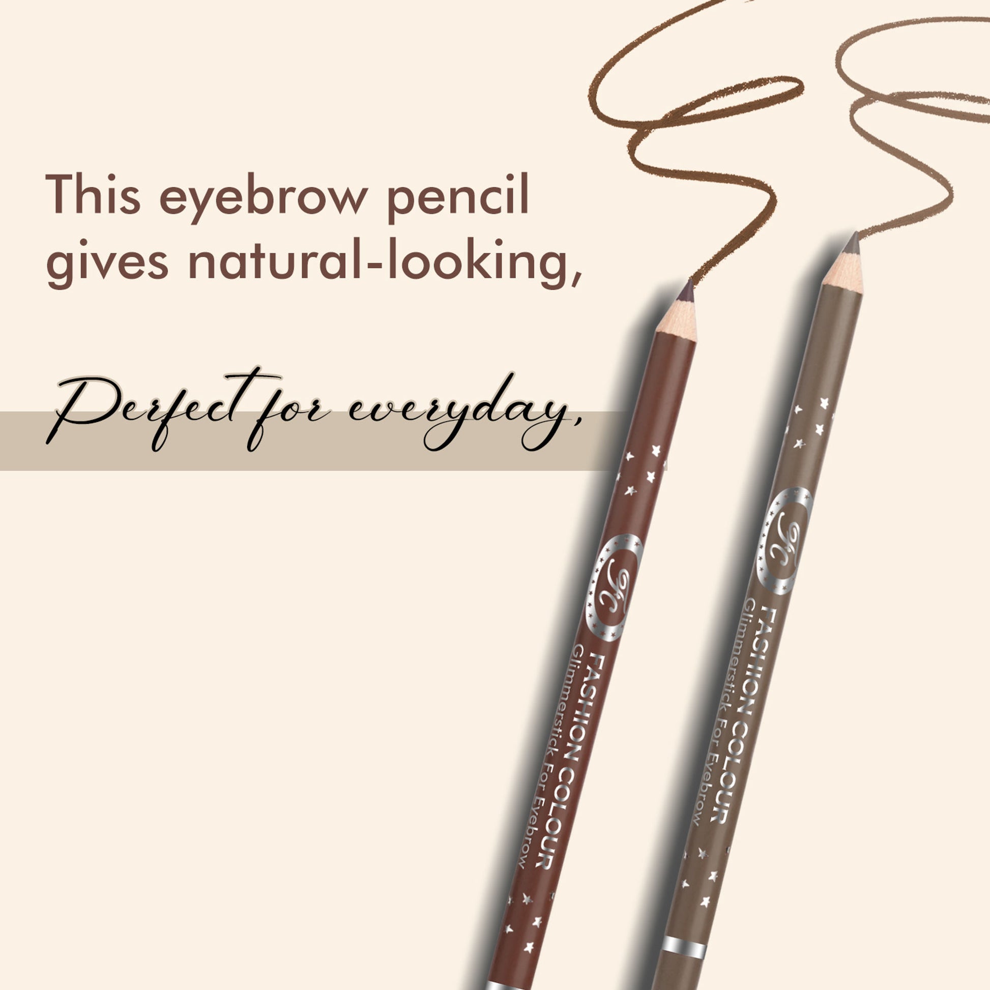 FASHION COLOUR Glimmerstick Eyebrow Pencil - EB04 Chatain