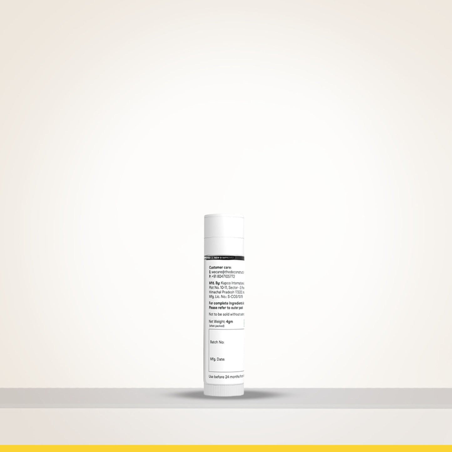 Deconstruct Brightening Lip Balm SPF 50, Moisturizes & Brightens Lips