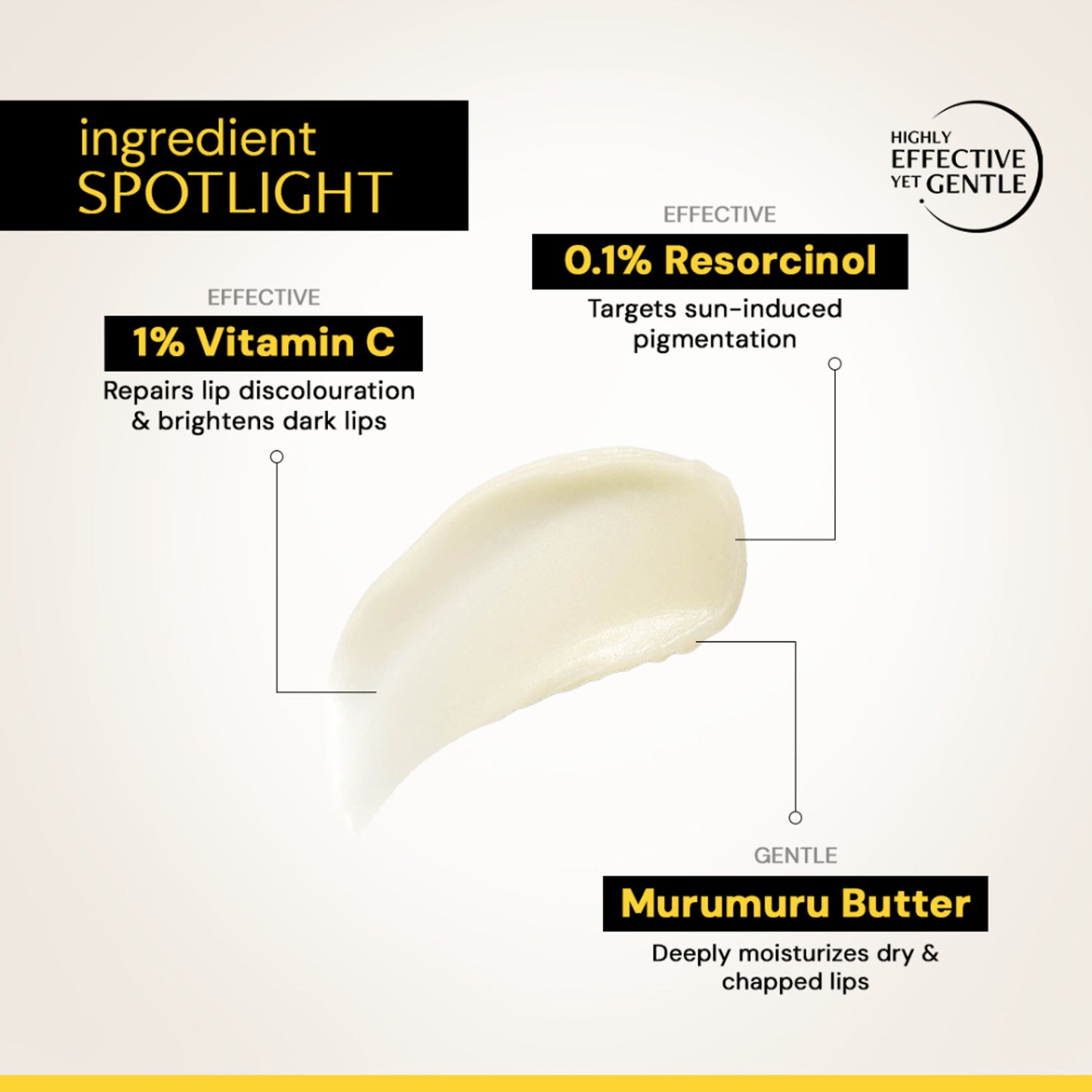 Deconstruct Brightening Lip Balm SPF 50, Moisturizes & Brightens Lips
