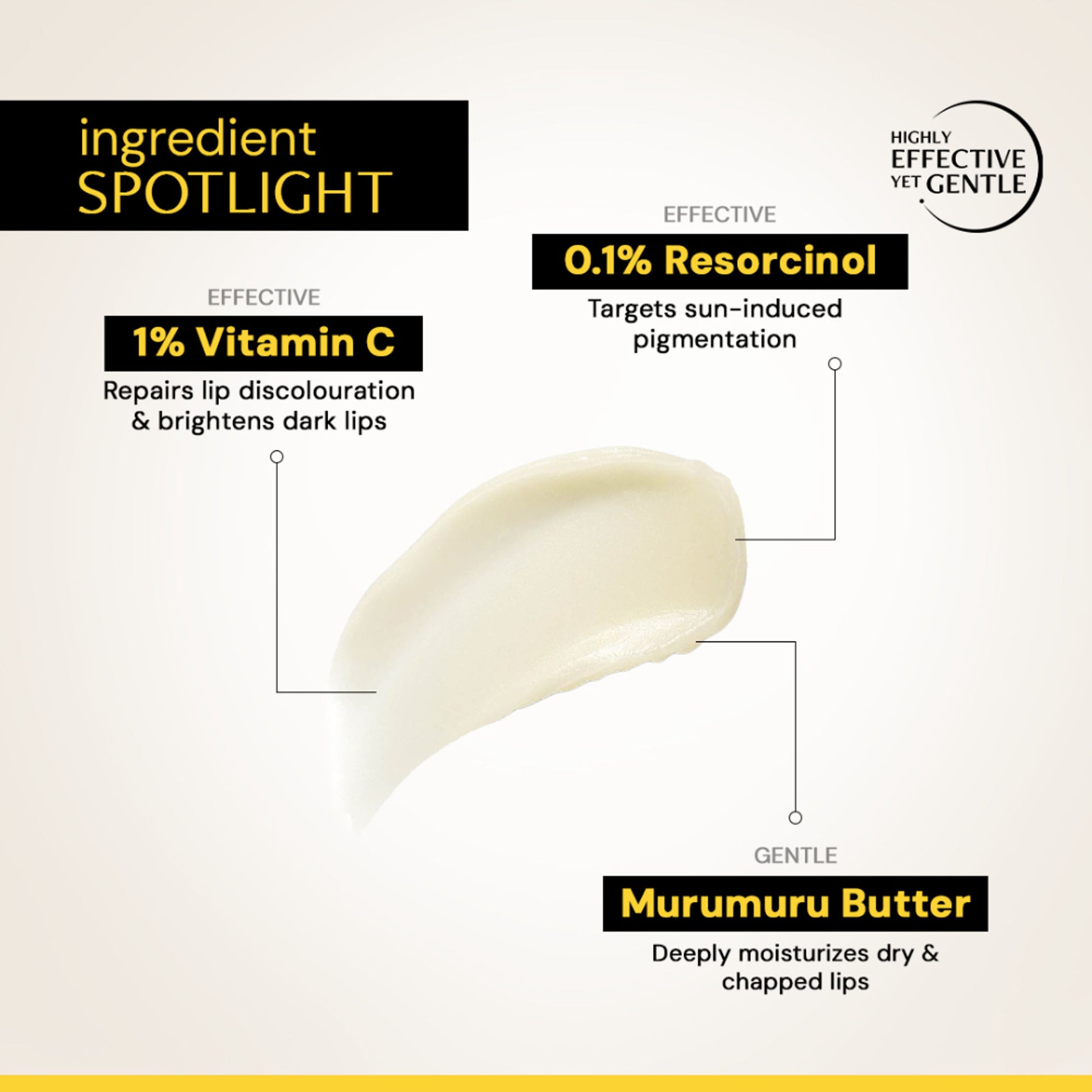 Deconstruct Brightening Lip Balm SPF 50, Moisturizes & Brightens Lips