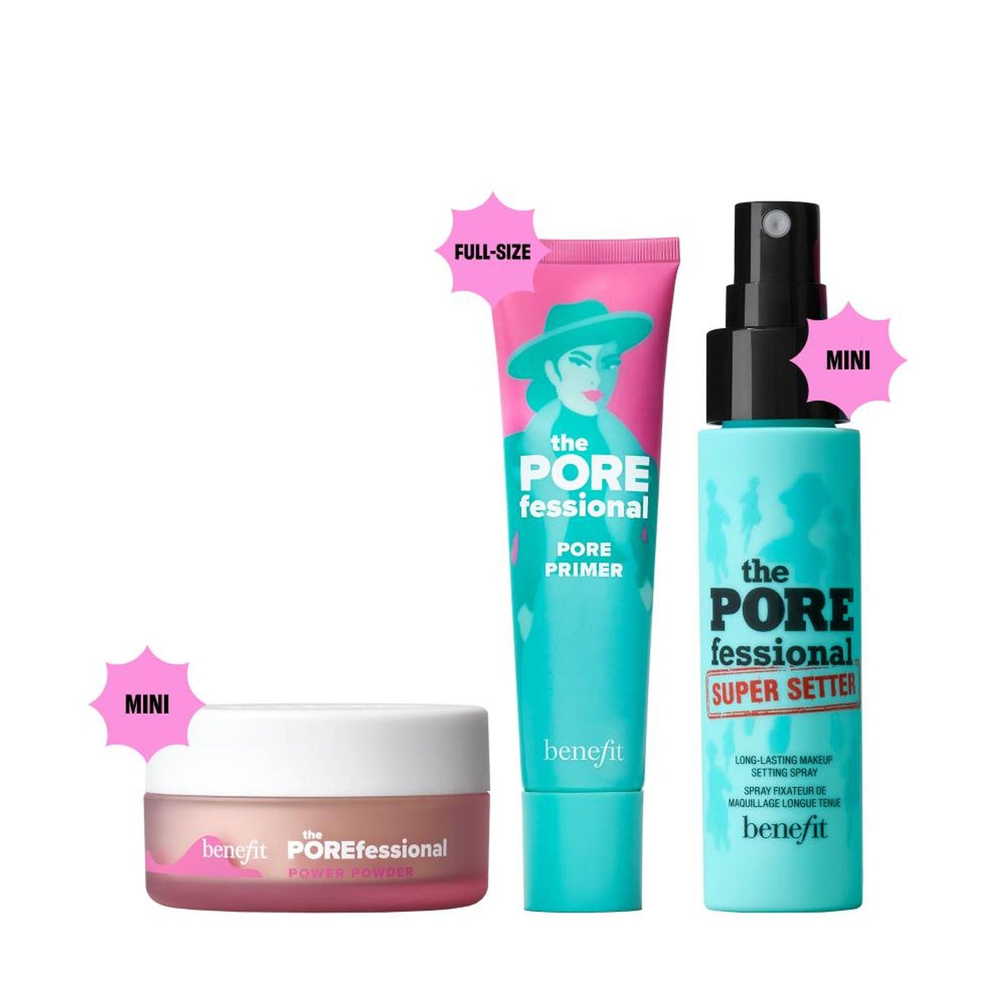 Benefit Cosmetics Camp P.O.R.E. Priming & Setting Trio