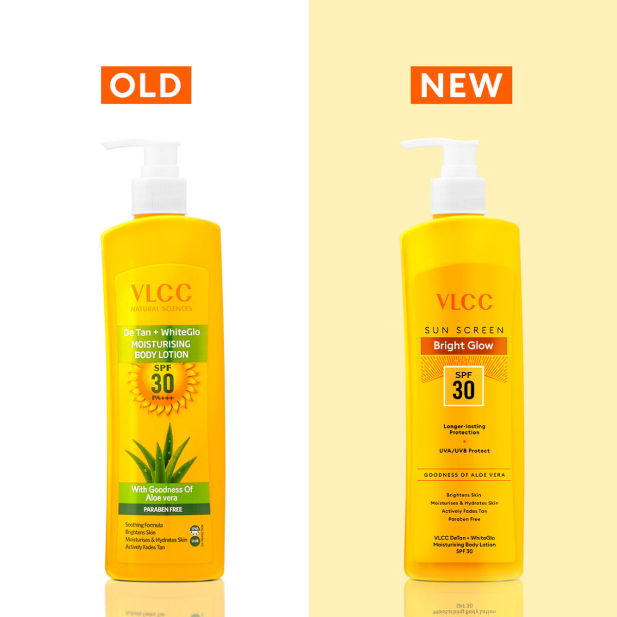 VLCC Bright Glow Sunscreen Body Lotion SPF 30 PA+++