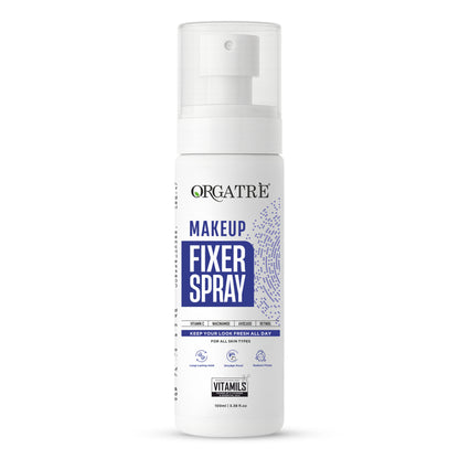 Orgatre Makeup Fixer Setting Spray - Long-Lasting, Smudge-Proof & Lightweight Formula Primer