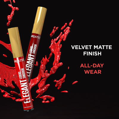 Orgatre Maroon Liquid Sindoor Pack of 2 – Smudge-Proof, Long-Lasting, Skin-Friendly & Vibrant Color