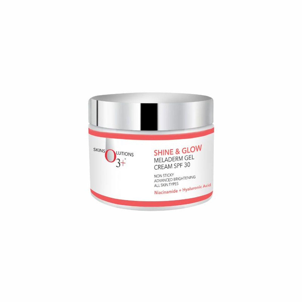 O3+ Shine & Glow Meladerm Gel Sunscreen Cream SPF 30