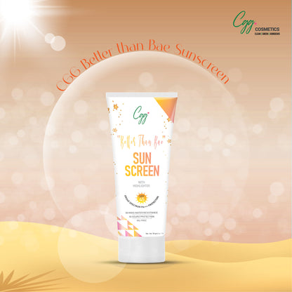 CGG Better than Bae Sunscreen Cream with highlighter Spf 45 PA+++