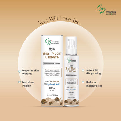 CGG Cosmetics slay with 70% Snail Mucin Essence, Snail Cellulose Buy 1 Get 1 Free