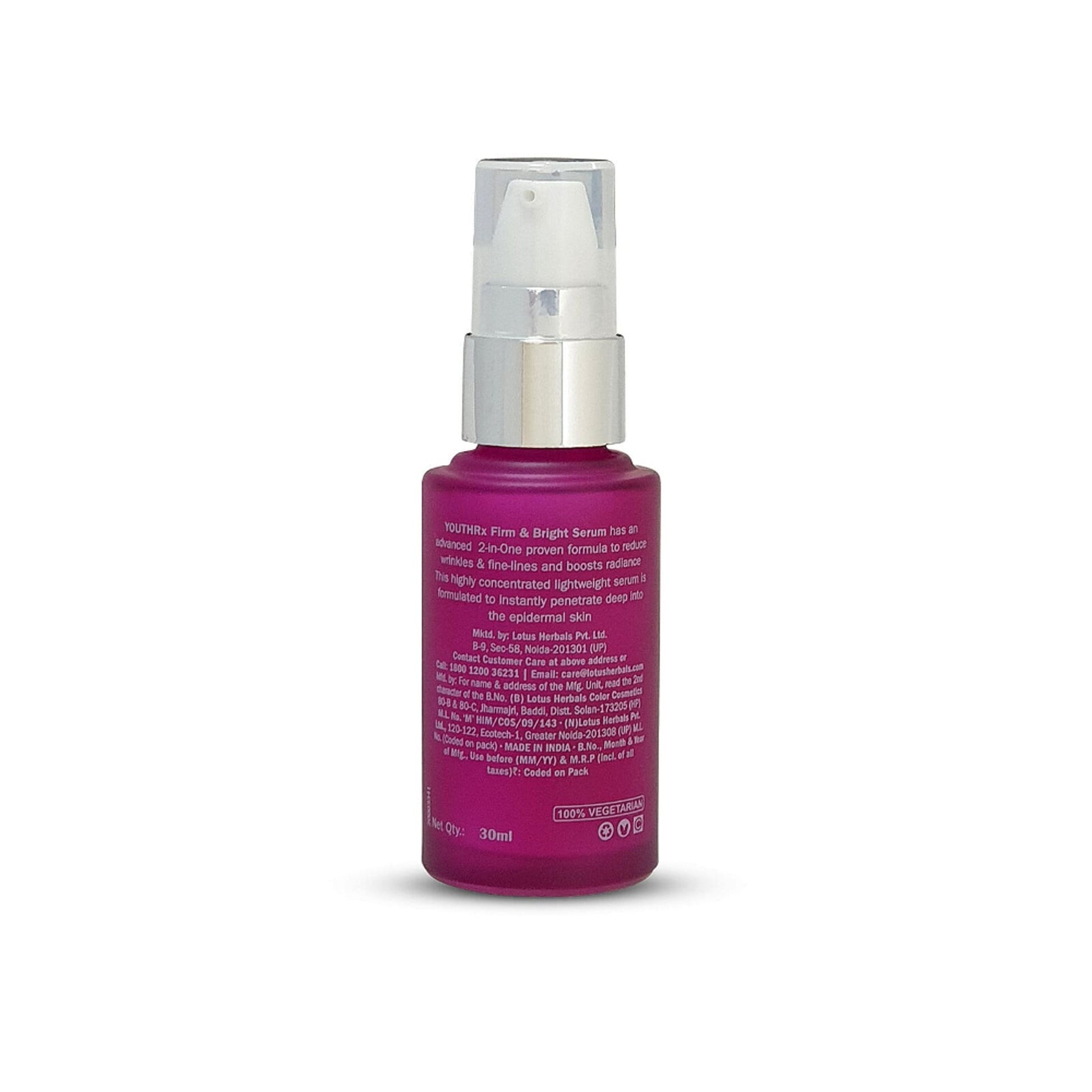 Lotus Herbals YouthRx Firm & Bright Serum