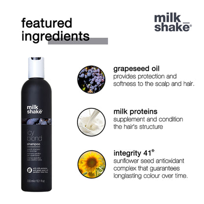 Milkshake Icy Blond Shampoo For Light Blond Coloured Hair