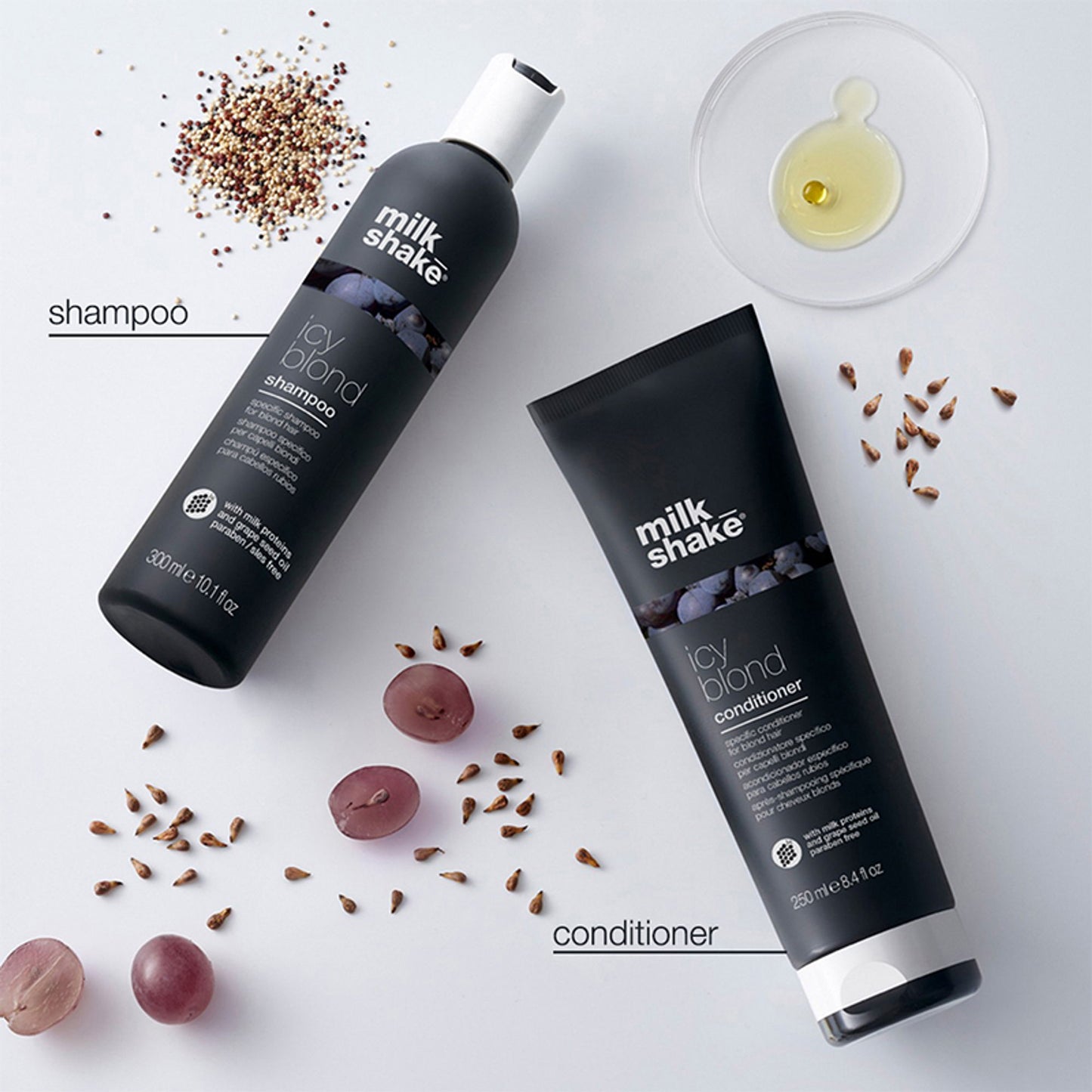 Milkshake Icy Blond Shampoo For Light Blond Coloured Hair