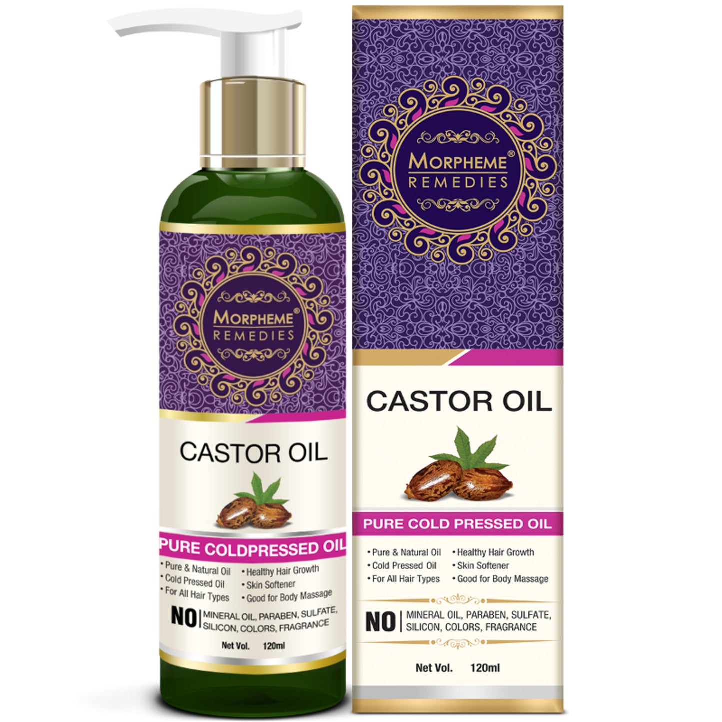 Morpheme Remedies Pure Coldpressed Castor Oil