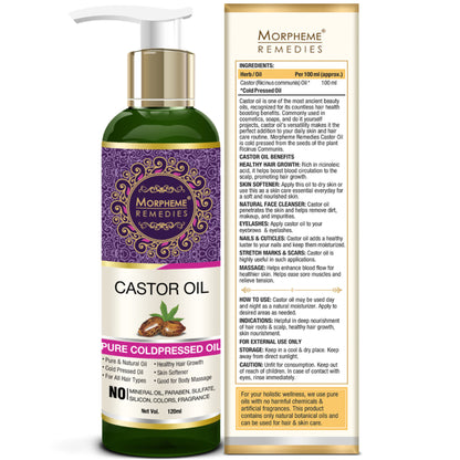 Morpheme Remedies Pure Coldpressed Castor Oil