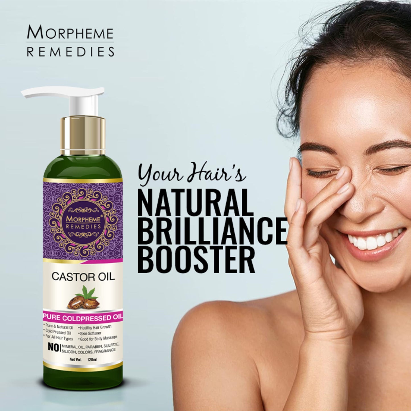 Morpheme Remedies Pure Coldpressed Castor Oil