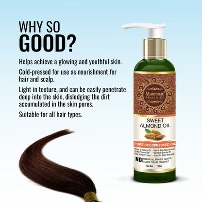 Morpheme Remedies Pure Coldpressed Sweet Almond Oil