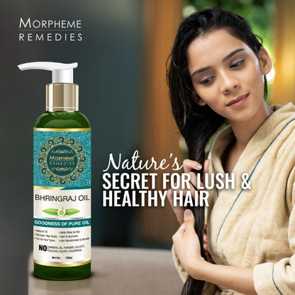 Morpheme Remedies Pure Coldpressed Bhringraj Hair Oil